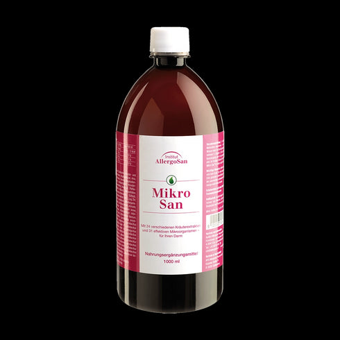 Eine Flasche MikroSan, 1000 Milliliter
